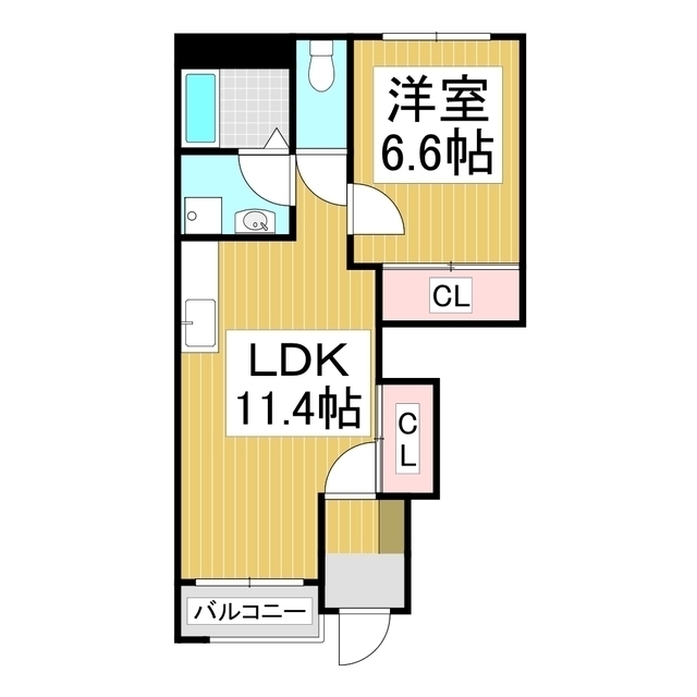 ガーデンハウス荒神前Ａの間取り