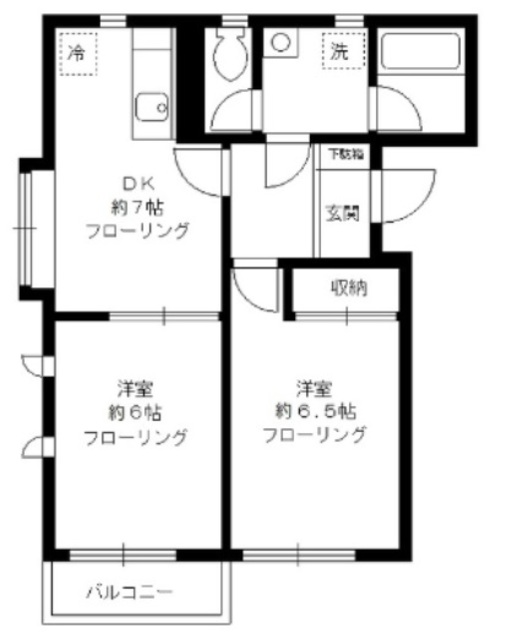 【フォーレスト八雲の間取り】