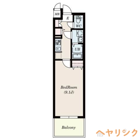 S-RESIDENCE本郷IIの間取り