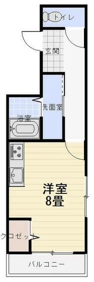 Ｄ‐ｒｏｏｍクロスの間取り