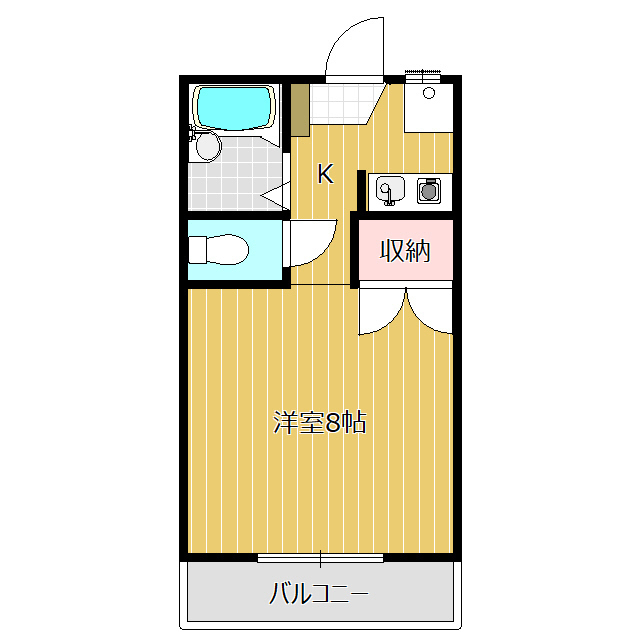 メゾン寿・の間取り