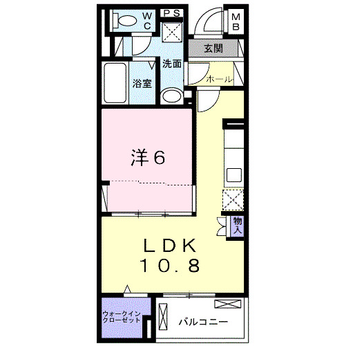 コントレイルの間取り