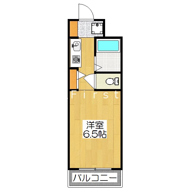 京都市伏見区桃山町泰長老のマンションの間取り