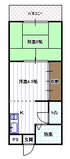 Mプラザ高柳の間取り