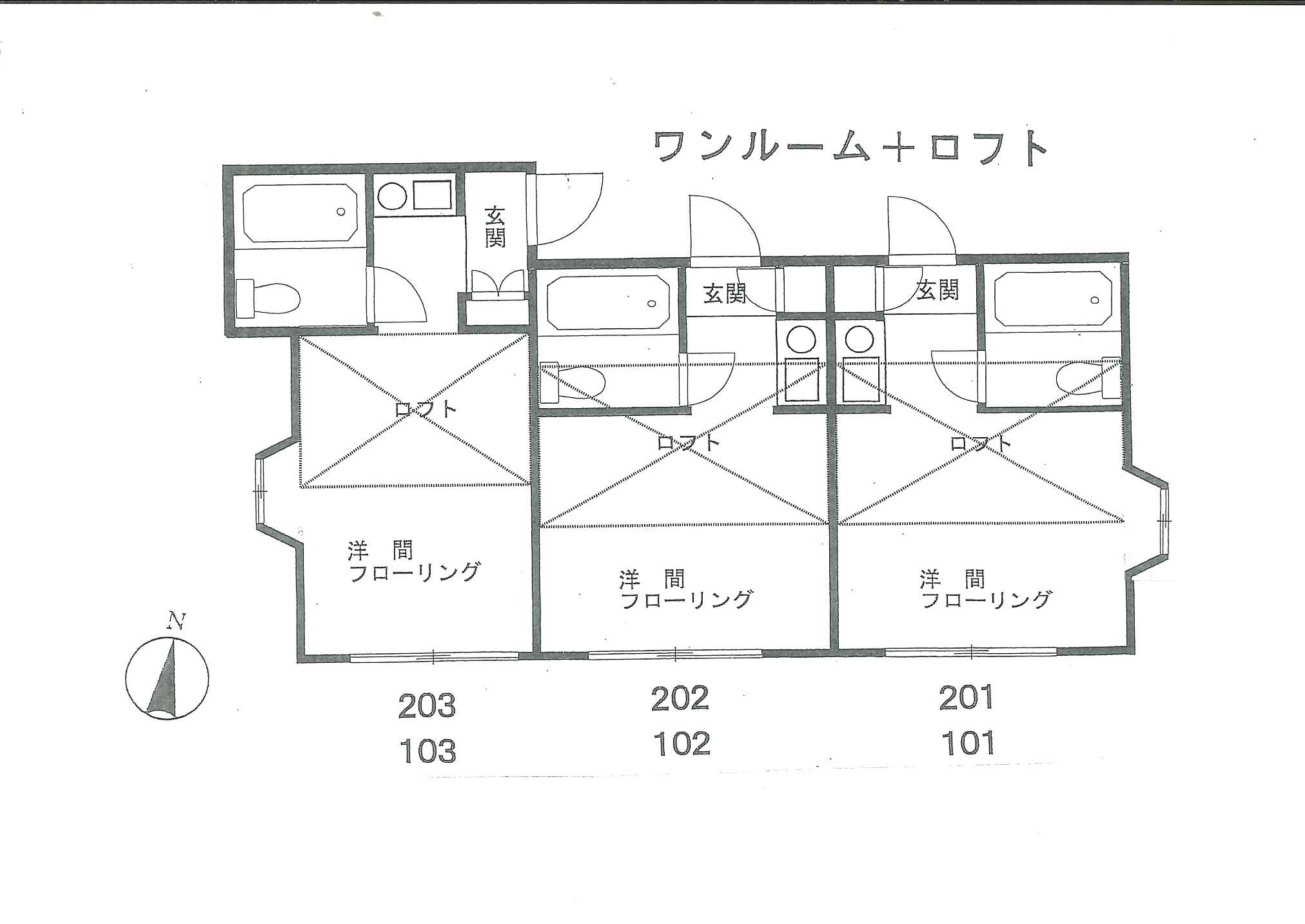 ＡＴＴＩＣ松原の間取り