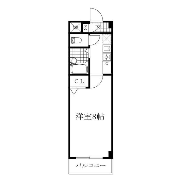 アスコット瀬戸口の間取り