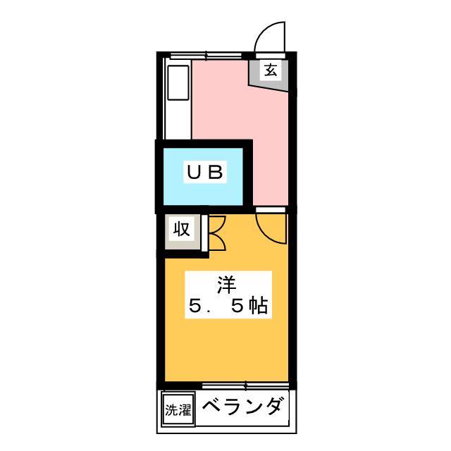 ハイツ伊東の間取り