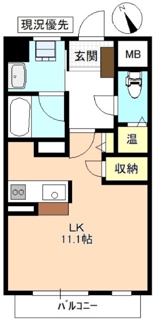 シティドエルの間取り