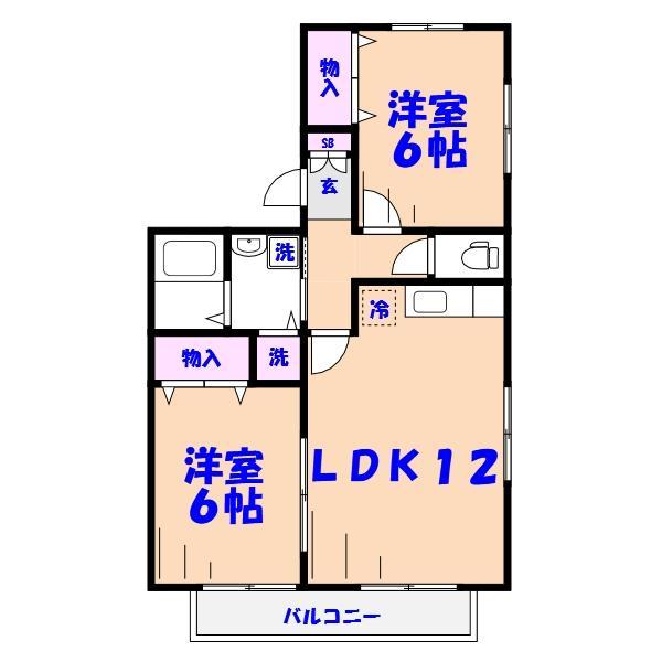 サンモールの間取り