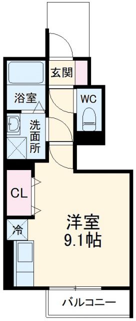 グレイスＫの間取り