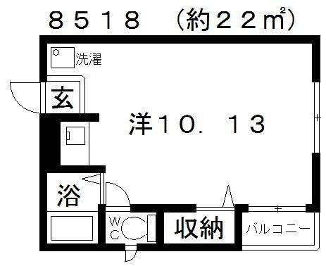 サンシャイン藤井寺の間取り