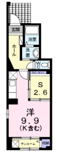 【ベル ソレイユの間取り】