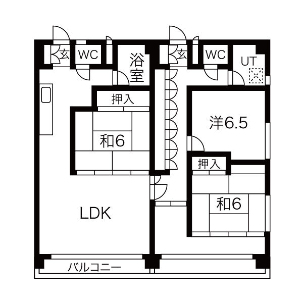 大塚ビルの間取り