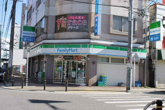 コンビニ　ファミリーマート 岡崎材木町店（コンビニ）まで183m