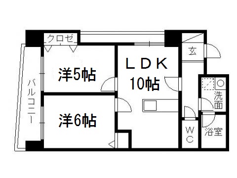 中央ハイツ海老塚の間取り