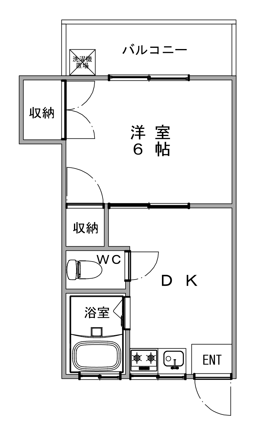 南千住第2宏和ハイツの間取り