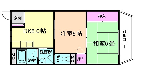 フォレストテラス箕面の間取り