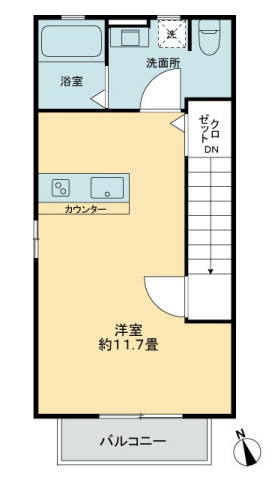 ベルリード花ノ宮の間取り