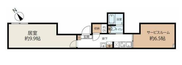 文京区千石のマンションの間取り