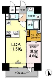 【リモッカ大手町の間取り】