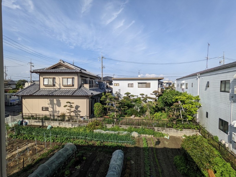 【浜松市中央区植松町のアパートの眺望】