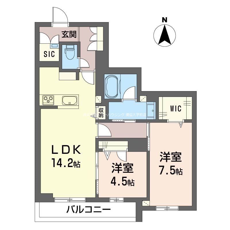 【ティエラ　エス　アンド　ケーの間取り】