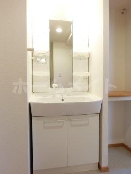 クレセント茨木Ⅱ 洗面設備 洗髪洗面化粧台 クレセント茨木Ⅱ 洗面設備 洗髪洗面化粧台