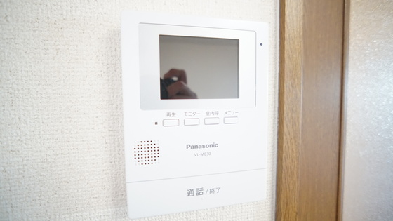 セキュリティ　カメラ付きインターホン