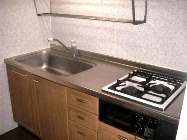 キッチン　システムキッチン（グリル付き）