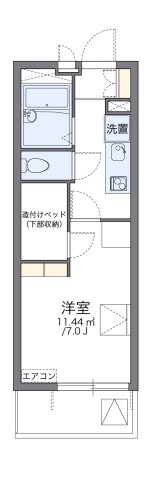 レオパレスSTEPの間取り写真