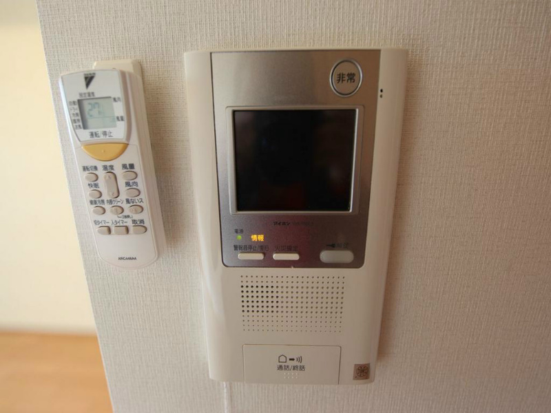 セキュリティ　ＴＶモニター付インターホン完備