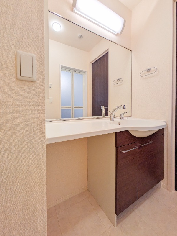 洗面設備　図面と現状に相違がある場合には現状を優先