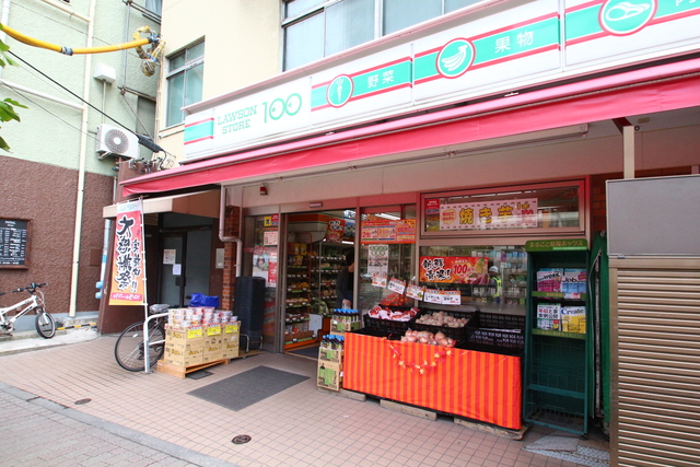 コンビニ　ローソンストア１００業平店（コンビニ）まで662m