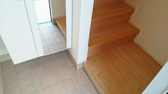 玄関　毎日通る玄関はこちらです