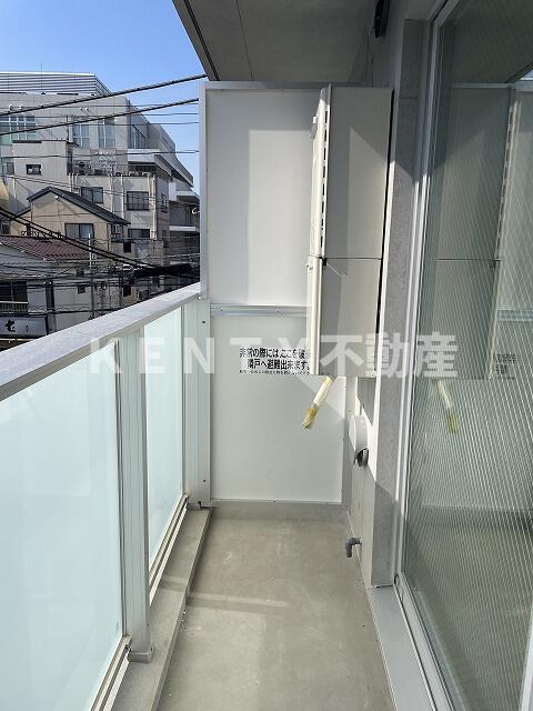 バルコニー　バルコニーがあります