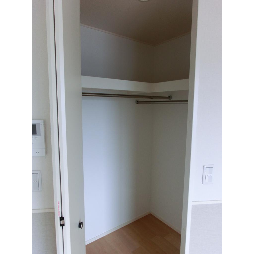 収納　大きなスペースがあり、収納には困りません