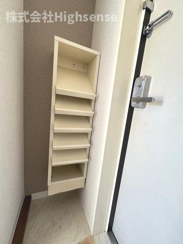 収納　収納のためのスペースです