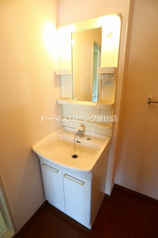 洗面設備　201号室写真