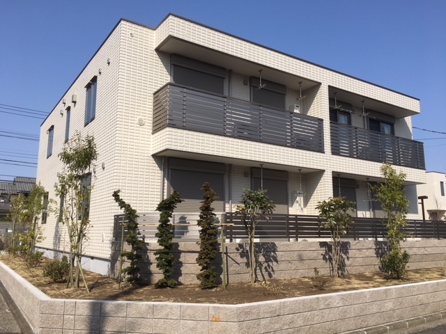 建物外観　旭化成の子育て賃貸住宅　オートロック付マンション