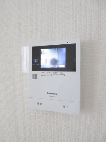 セキュリティ　安心のモニター付きインターホンです♪