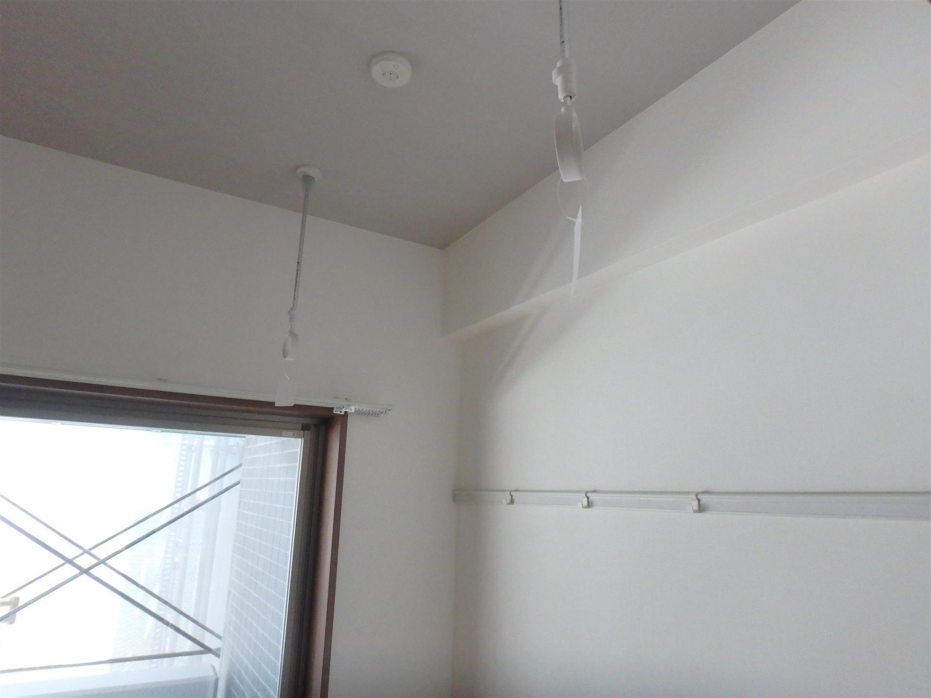 その他設備　室内物干し付きです