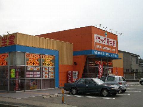 ドラックストア　ドラッグ新生堂土井店（ドラッグストア）まで201m