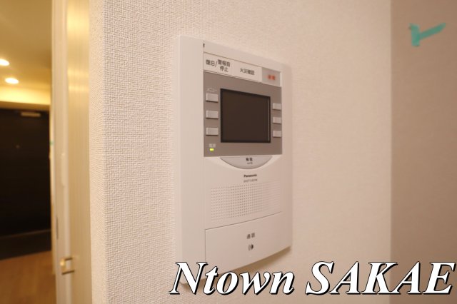 セキュリティ　モニター付きインターホンです