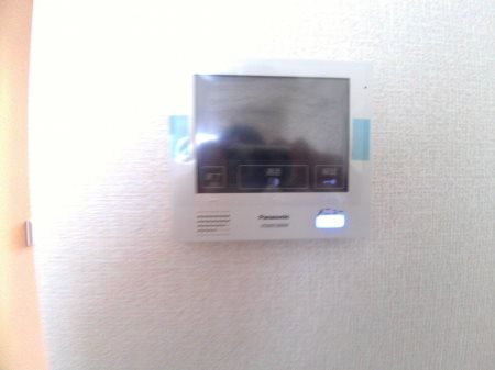 セキュリティ　来訪者の姿を確認できます。