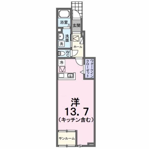 オイコス ミューIIの間取り写真