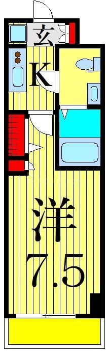 La Douceurお花茶屋Iの間取り写真
