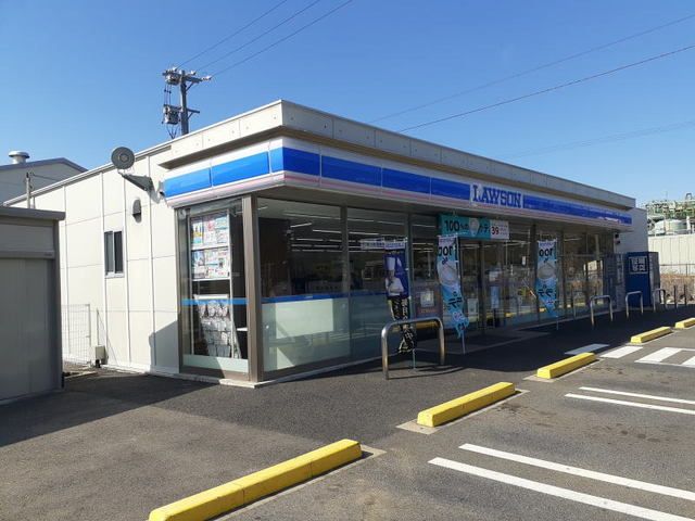 コンビニ　ローソン 岡崎市場町店（コンビニ）まで1100m