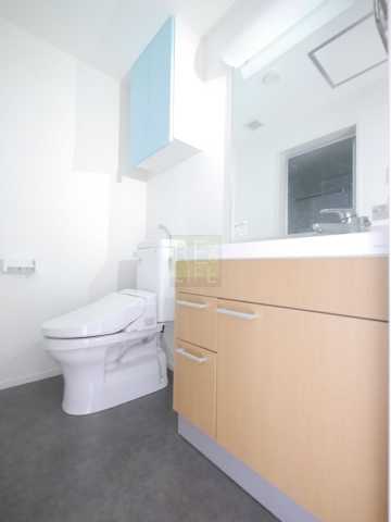洗面設備　サンレイ市ヶ谷（写真は別部屋です）