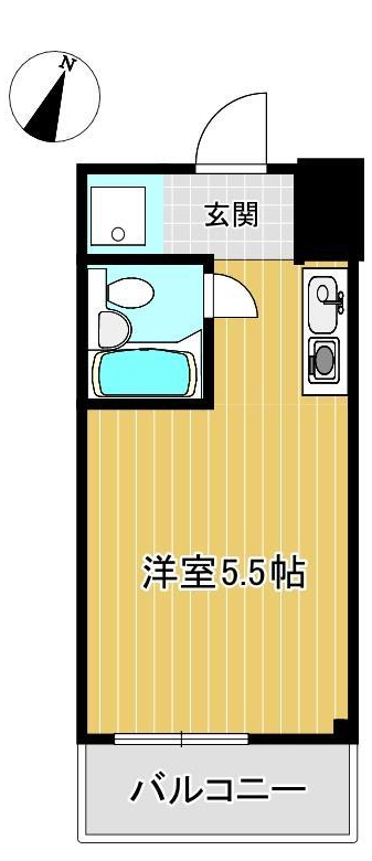 カサベラ岡本の間取り写真