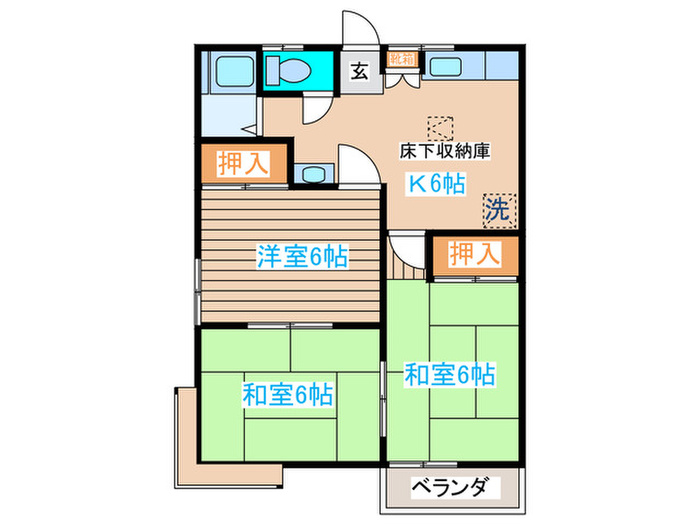 ファミールSSの間取り写真